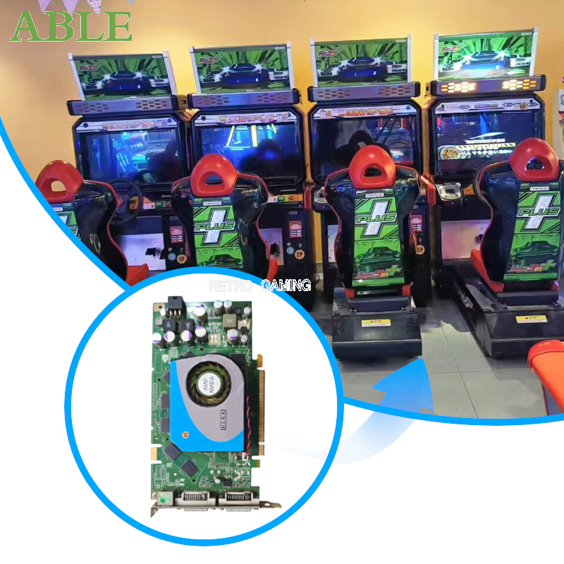 Arcade Wangan Midnight - Parti di guida per arcade Scheda