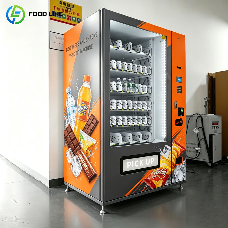 Popcorn Vending Machine - Distributore Automatico di Snack e Bevande