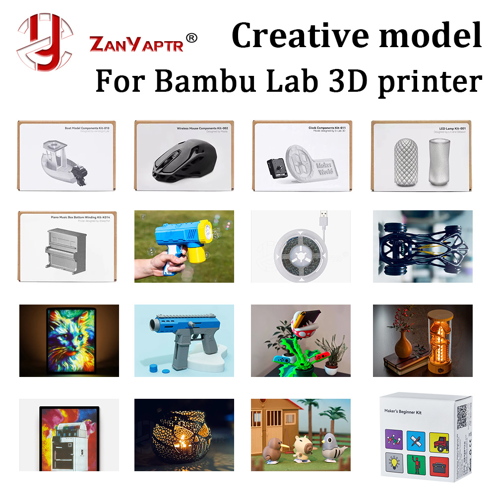 Pinball Machine - Componenti Creativi DIY per Bambu Lab,