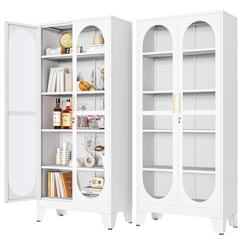 Glass Cabinet Display - Vetrina Espositiva con Serratura da 71