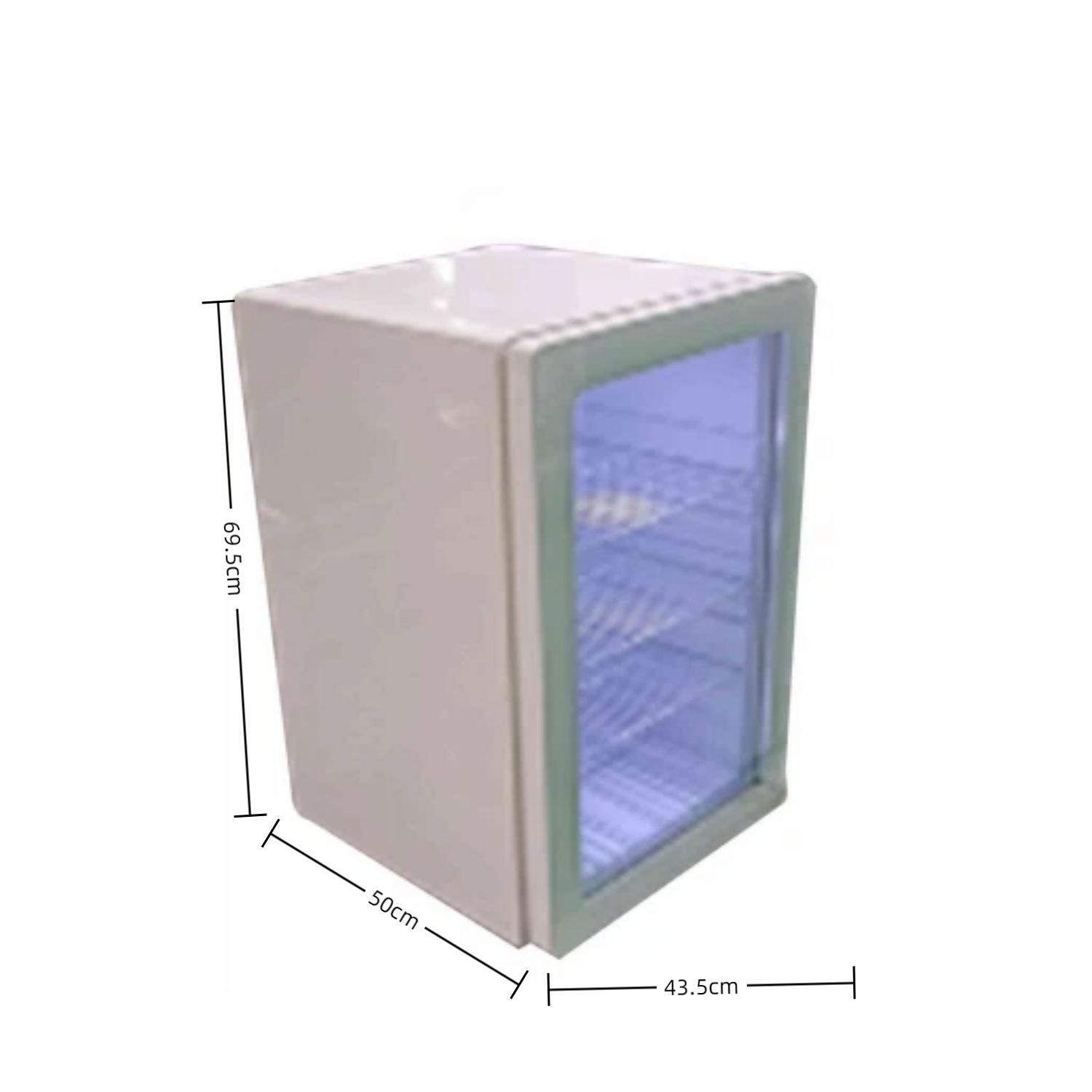 Glass Cabinet Display - Frigorifero Commerciale per Bevande con Porta
