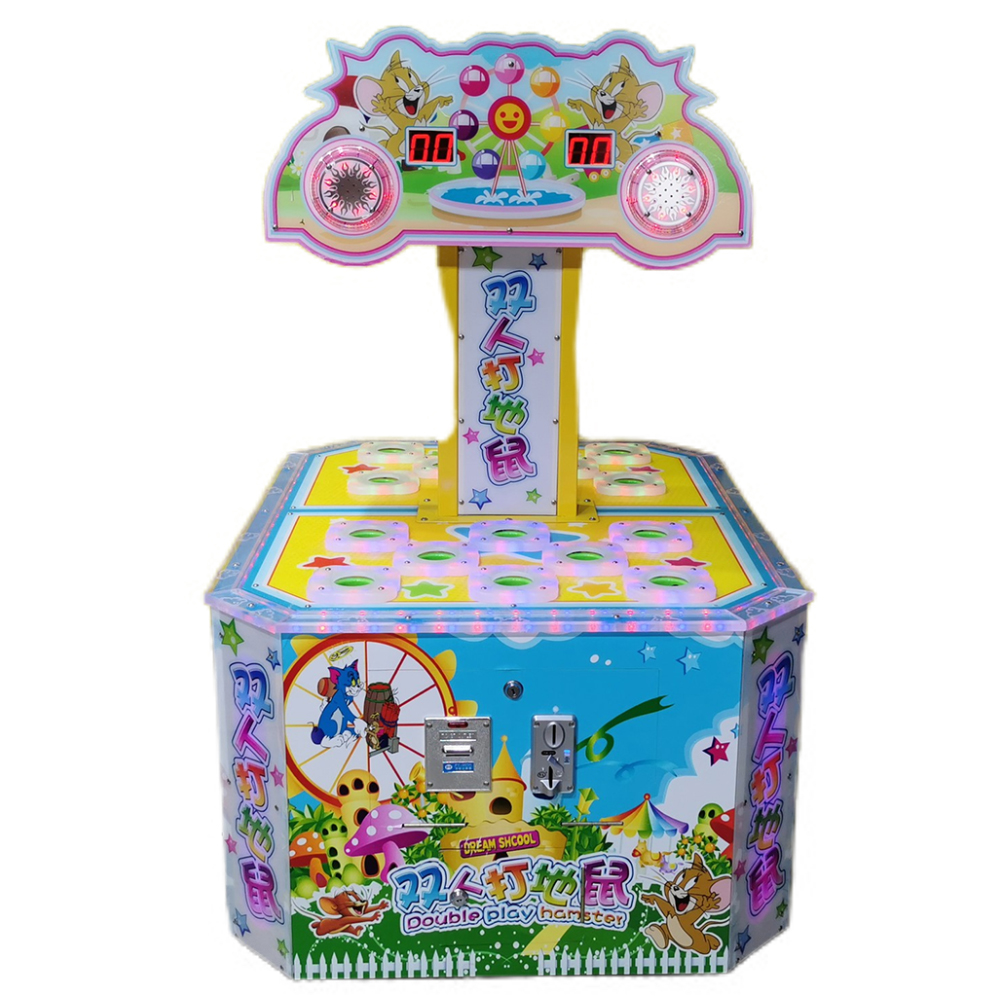 Whack A Mole Arcade - LED 2/4/6/8 Giocatore Arcade Hammer Macchina