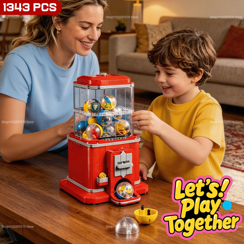 Arcade Toy Vending Machine - Set di Blocchi da Costruzione per