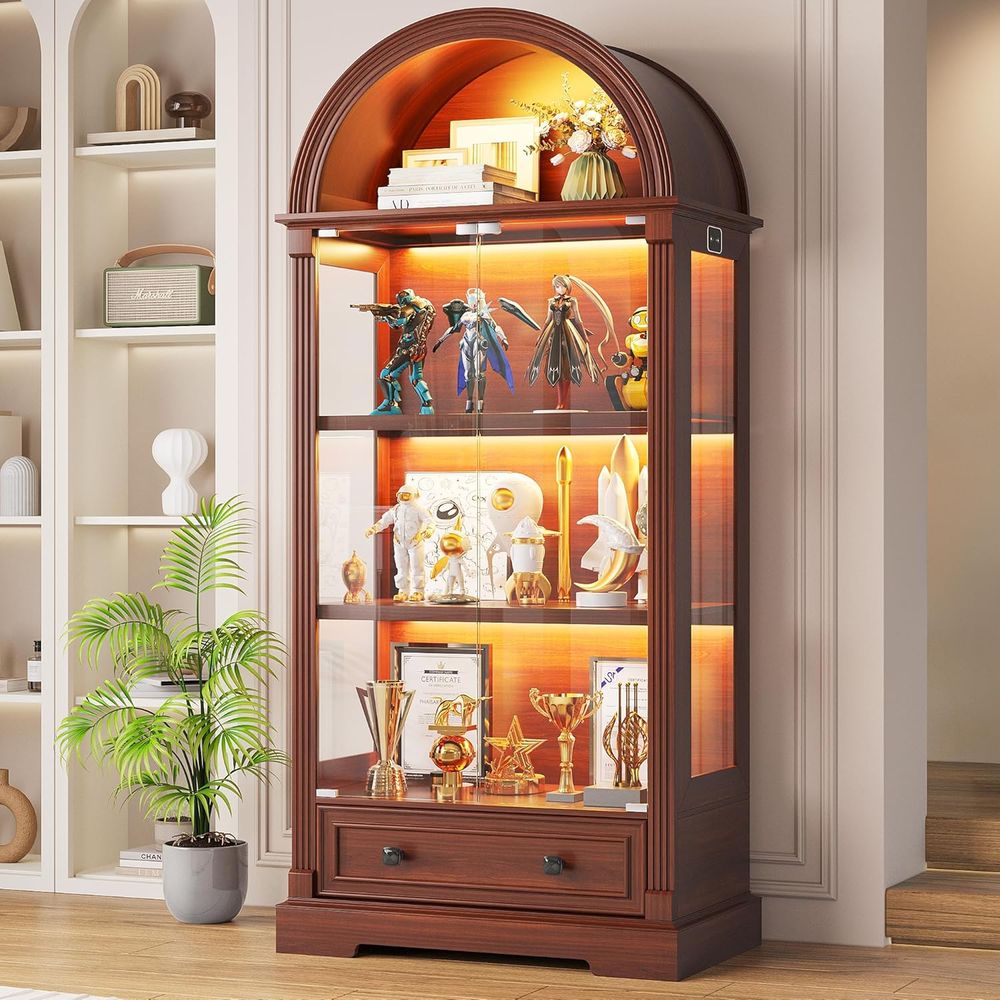 Glass Cabinet Display - Vetrinetta con Porta in Vetro e