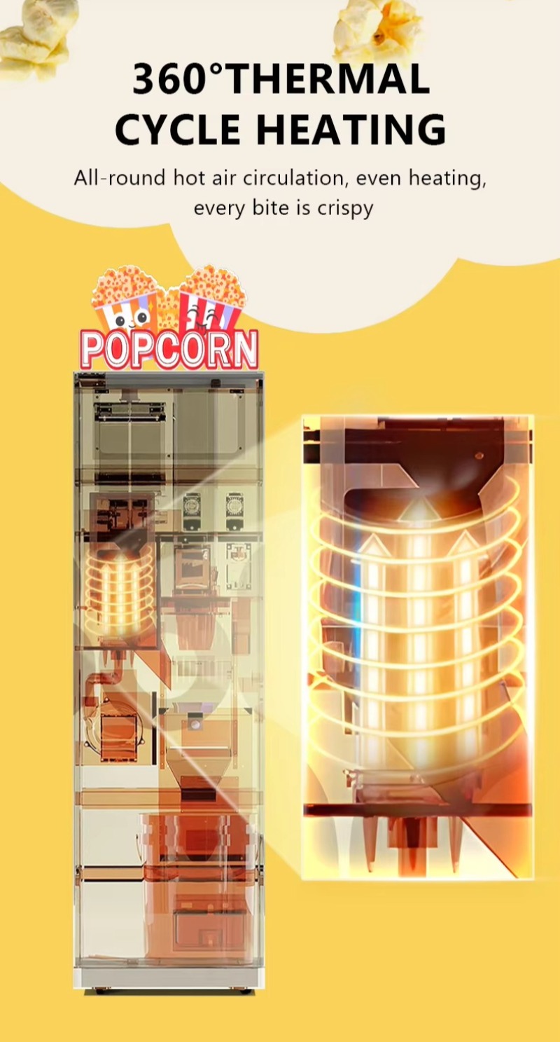 Distributore Automatico di Pop - Popcorn Vending Machine recensione e prezzo