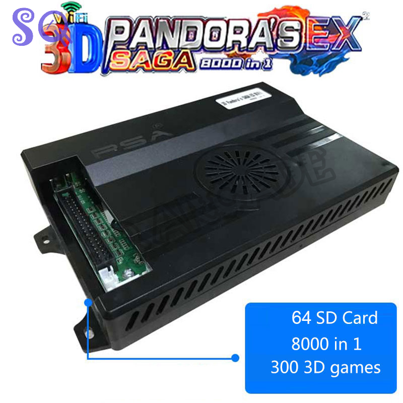 Arcade Pandora Saga Box EX2 80 - Arcade Ticket Machine recensione e prezzo
