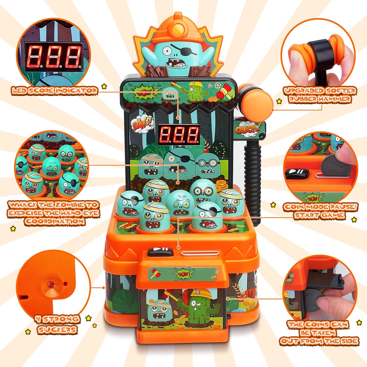 Gioco arcade Giocattoli Whack  - Whack A Mole Arcade recensione e prezzo