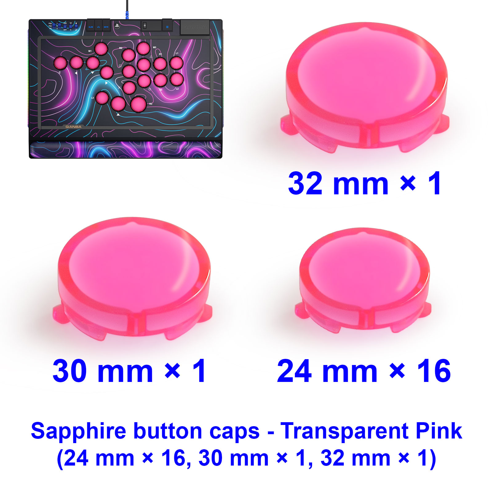 QANBA SAPPHIRE S1 Cappucci per - Joystick Arcade Parts recensione e prezzo