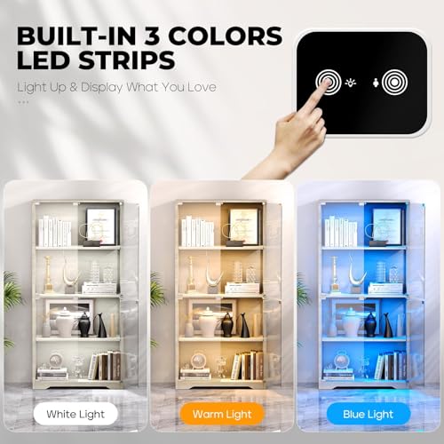 Vetrina con ante in vetro, esp - Glass Cabinet Display recensione e prezzo