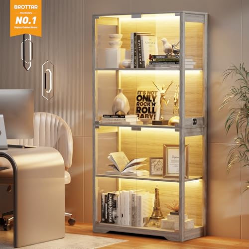Vetrina con ante in vetro, esp - Glass Cabinet Display recensione e prezzo