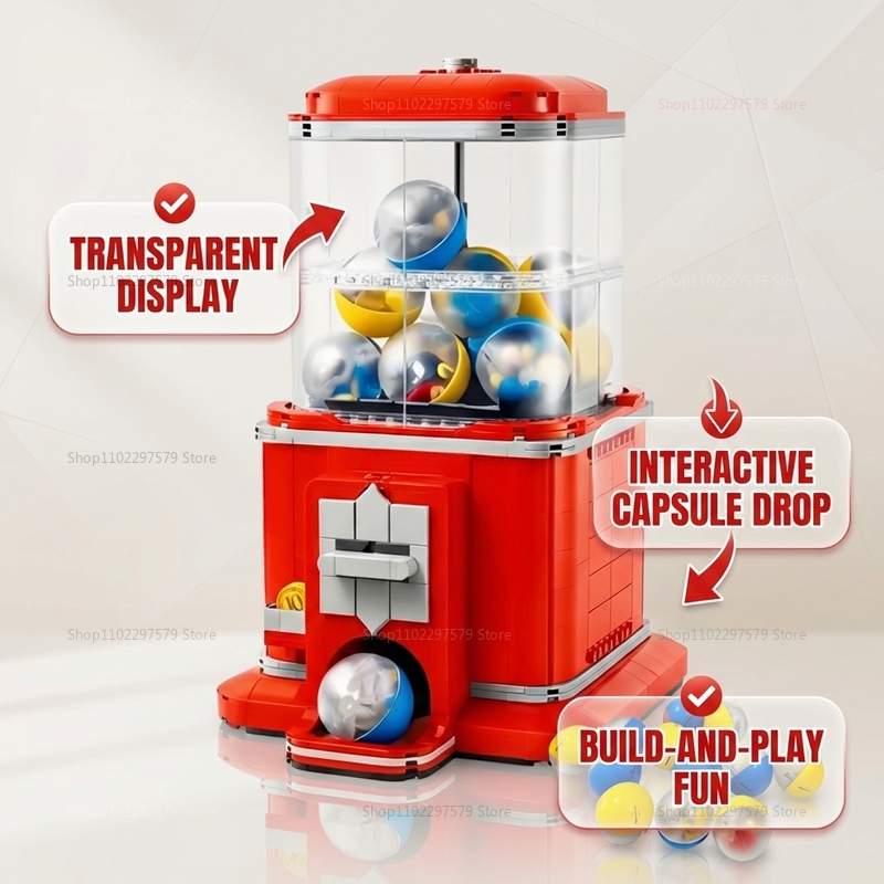 Set di Blocchi da Costruzione  - Arcade Toy Vending Machine recensione e prezzo