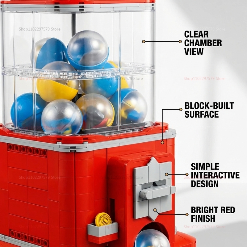 Set di Blocchi da Costruzione  - Arcade Toy Vending Machine recensione e prezzo