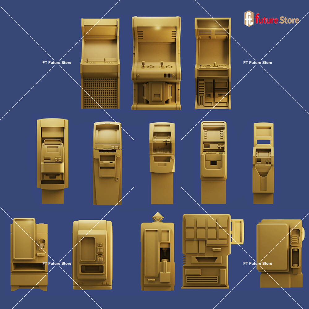 Stampa 3D 1/64 Scena di Strada - Arcade Toy Vending Machine recensione e prezzo