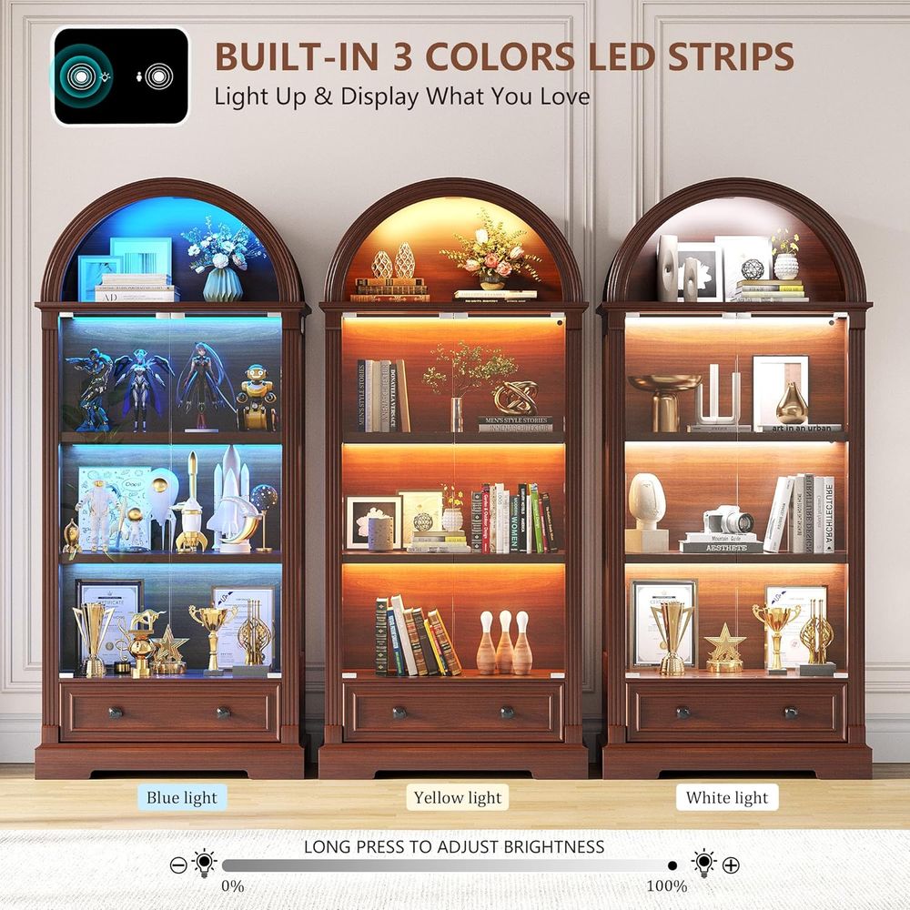 Vetrinetta con Porta in Vetro  - Glass Cabinet Display recensione e prezzo